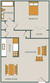 RANCHVIEW GARDENS | 1 BEDROOM 1 BATH
